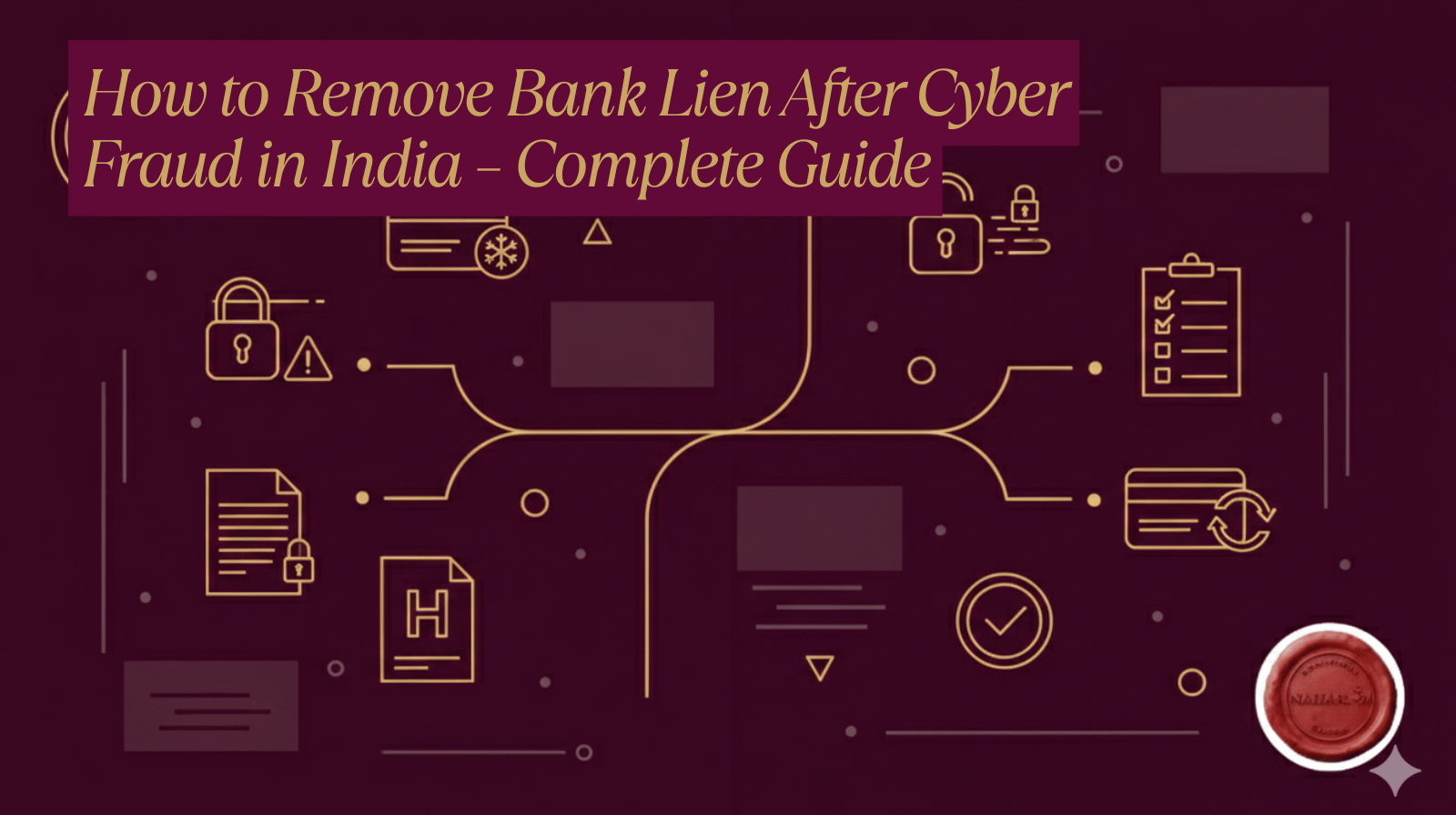 how to remove bank lien after cyber fraud in India RBI rules account freeze resolution and recovery steps
