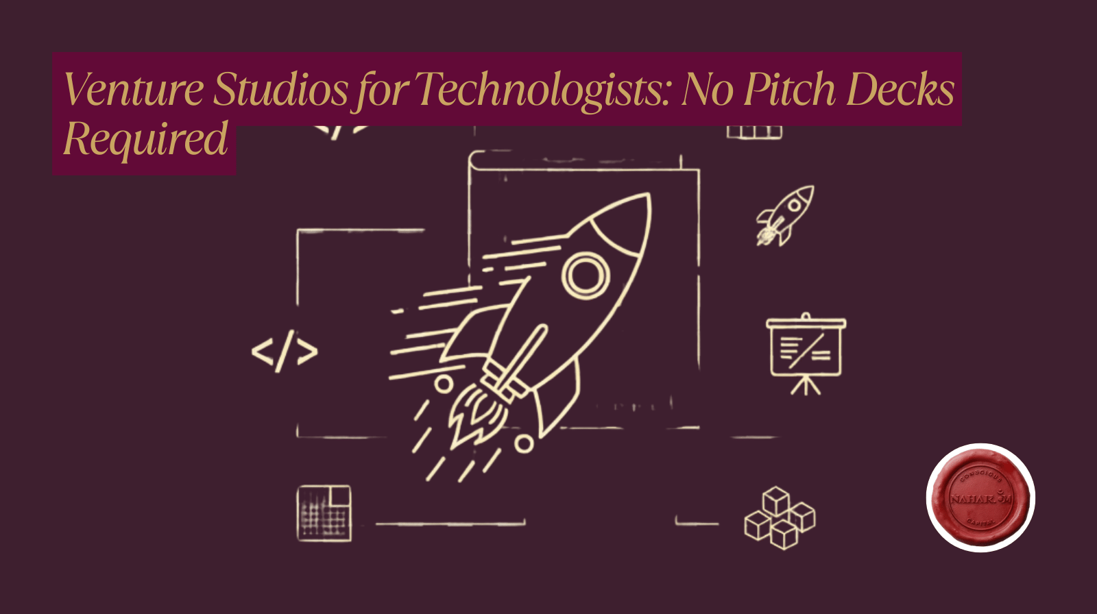 venture studios for technologists startup building without pitch decks product development suppor
